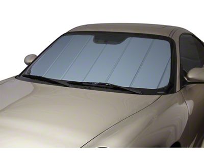 Covercraft UVS100 Heat Shield Custom Sunscreen; Blue Metallic (19-24 RAM 3500 w/ 10-Inch Wide Rearview Mirror Sensor)