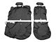 Covercraft Seat Saver Polycotton Custom Second Row Seat Cover; Charcoal (02-08 RAM 1500 Quad Cab, Mega Cab)