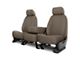 Covercraft Seat Saver Polycotton Custom Front Row Seat Covers; Wet Sand (21-24 F-150 w/ Bench Seat & Non-Opening Center Console)
