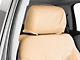 Covercraft Seat Saver Polycotton Custom Front Row Seat Covers; Tan (14-18 Silverado 1500 w/ Bucket Seats)