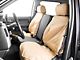 Covercraft Seat Saver Polycotton Custom Front Row Seat Covers; Tan (14-18 Silverado 1500 w/ Bucket Seats)