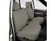 Covercraft Seat Saver Polycotton Custom Front Row Seat Covers; Misty Gray (17-18 RAM 3500 w/ Bench Seat, Fold-Down Center Console & Floor-Mounted Storage Tray)
