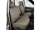Covercraft Seat Saver Polycotton Custom Front Row Seat Covers; Wet Sand (19-24 Sierra 1500 w/ Bucket Seats)