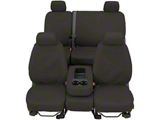 Covercraft Seat Saver Waterproof Polyester Custom Front Row Seat Covers; Gray (19-25 Sierra 1500 w/ Bucket Seats)