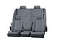 Covercraft Precision Fit Seat Covers Leatherette Custom Front Row Seat Covers; Medium Gray (22-24 Sierra 1500 w/ Bench Seat)