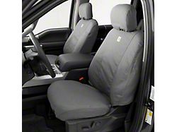 Covercraft SeatSaver Custom Front Seat Covers; Carhartt Gravel (19-24 Sierra 1500 w/ Front Bucket Seats)