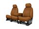 Covercraft Carhartt PrecisionFit Custom Front Row Seat Covers; Brown (19-24 Sierra 1500 w/ Front Bench Seat & Center Armrest)