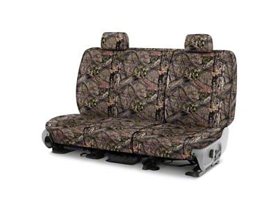 Covercraft SeatSaver Custom Second Row Seat Cover; Carhartt Mossy Oak Break-Up Country (19-24 Sierra 1500 Crew Cab w/o Fold-Down Armrest)