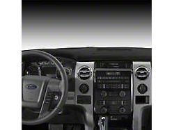 Covercraft Ultimat Custom Dash Cover; Black (15-19 Sierra 2500 HD w/o Forward Collision Alert)