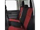 Covercraft Precision Fit Seat Covers Endura Custom Second Row Seat Cover; Red/Black (07-14 Sierra 2500 HD Extended Cab)