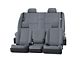 Covercraft Precision Fit Seat Covers Leatherette Custom Second Row Seat Cover; Medium Gray (07-14 Sierra 2500 HD Extended Cab)