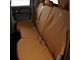 Covercraft SeatSaver Custom Second Row Seat Cover; Carhartt Brown (20-24 Sierra 2500 HD Crew Cab w/o Fold-Down Armrest)