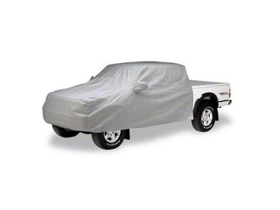 Covercraft Sunbrella Cab Area Truck Cover; Gray (20-23 Sierra 2500 HD Crew Cab)