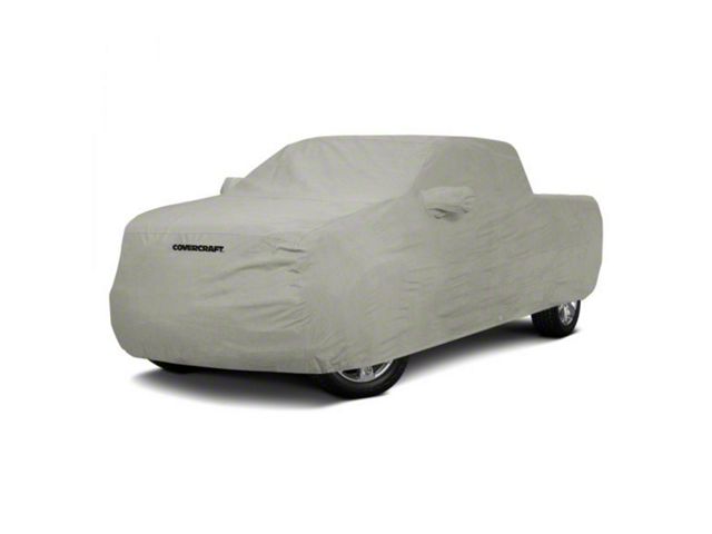 Covercraft Custom Car Covers 3-Layer Moderate Climate Car Cover; Gray (07-19 Sierra 3500 HD)