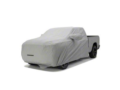 Covercraft Polycotton Cab Area Truck Cover; Gray (20-23 Sierra 3500 HD Crew Cab)