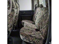 Covercraft SeatSaver Custom Front Seat Covers; Carhartt Mossy Oak Break-Up Country (20-24 Sierra 3500 HD w/ Front Bench Seat & Fold-Down Console w/ Lid)