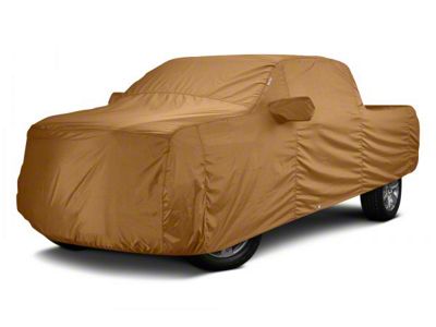 Covercraft Custom Car Covers Sunbrella Car Cover; Toast (07-19 Sierra 3500 HD)