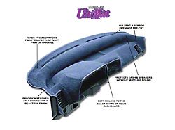 Covercraft Ultimat Custom Dash Cover; Black (07-13 Silverado 1500 w/ Upper & Lower Glove Boxes)