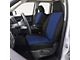 Covercraft Precision Fit Seat Covers Endura Custom Front Row Seat Covers; Blue/Black (22-24 Silverado 1500 w/ Bench Seat)