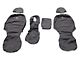 Covercraft SeatSaver Custom Front Seat Covers; Carhartt Gravel (19-25 Silverado 1500 w/ Front Bench Seat & Fold-Down Console w/ Lid)