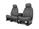 Covercraft Carhartt PrecisionFit Custom Front Row Seat Covers; Gravel (19-24 Silverado 1500 w/ Front Bench Seat & Center Armrest)