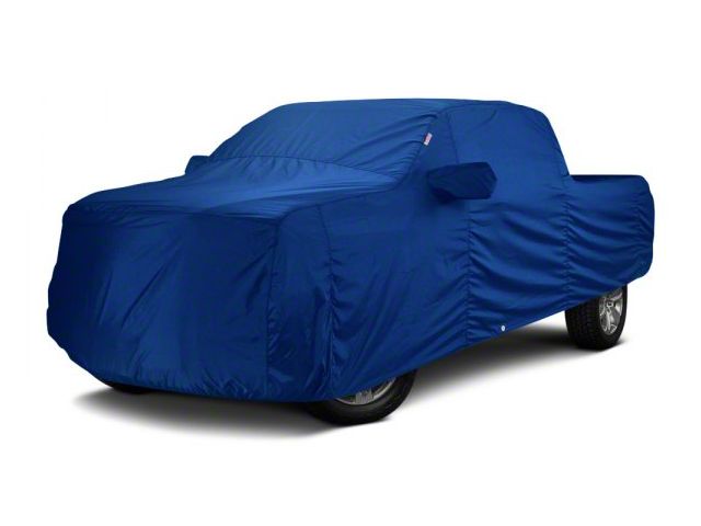 Covercraft Custom Car Covers Sunbrella Car Cover; Pacific Blue (99-06 Silverado 1500)