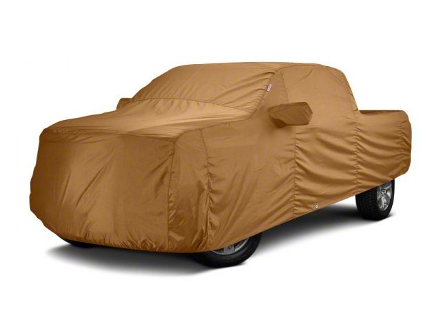 Covercraft Custom Car Covers Sunbrella Car Cover; Toast (07-18 Silverado 1500)