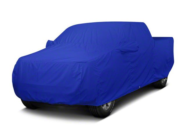 Covercraft Custom Car Covers Ultratect Car Cover; Blue (19-24 Silverado 1500 w/ Standard/Power Mirrors)