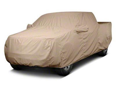 Covercraft Custom Car Covers Ultratect Car Cover; Tan (19-24 Silverado 1500 w/ Standard/Power Mirrors)