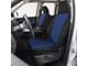 Covercraft Precision Fit Seat Covers Endura Custom Front Row Seat Covers; Blue/Black (20-24 Silverado 2500 HD w/ Bench Seat)