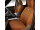 Covercraft SeatSaver Custom Front Seat Covers; Carhartt Brown (20-24 Silverado 2500 HD w/ Front Bench Seat & Fold-Down Console w/o Lid)