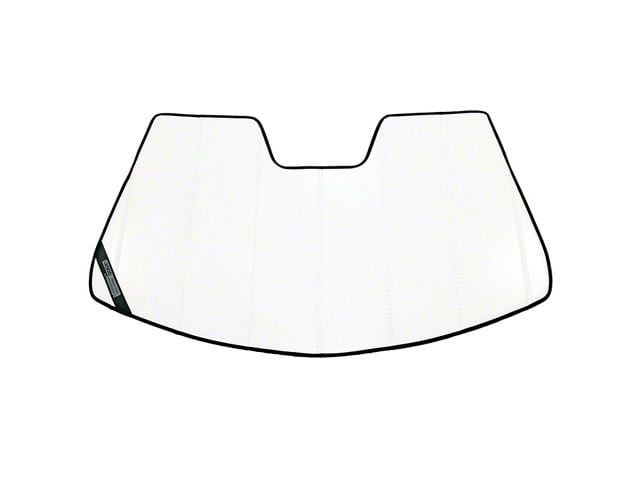 Covercraft UVS100 Heat Shield Premier Series Custom Sunscreen; White (15-19 Silverado 2500 HD w/o Lane Departure Sensors)