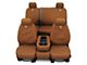 Covercraft SeatSaver Custom Front Seat Covers; Carhartt Brown (20-24 Silverado 3500 HD w/ Front Bench Seat & Fold-Down Console w/ Lid)