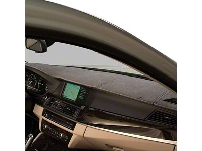 Covercraft SuedeMat Custom Dash Cover; Gray (13-16 F-350 Super Duty King Ranch, Lariat, Platinum)