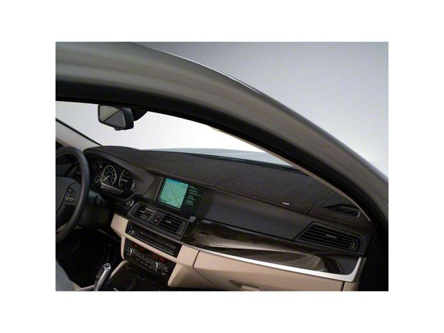 Covercraft SuedeMat Custom Dash Cover; Smoke (2024 Silverado 2500 HD w/ 13.40-Inch Infotainment Screen & Heads Up Display)