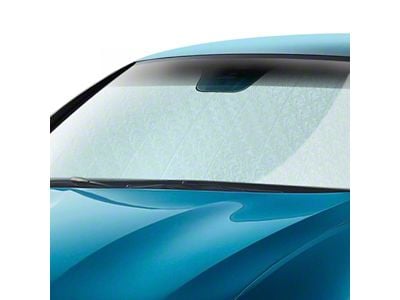 Covercraft UVS100 Heat Shield Premier Series Custom Sunscreen; Chrome Camouflage (2024 Sierra 3500 HD SLE, SLT)
