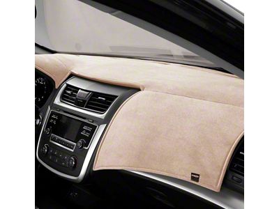 Covercraft VelourMat Custom Dash Cover; Beige (15-22 Canyon w/o Forward Collision Alert or Center Dash Speaker)