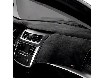 Covercraft VelourMat Custom Dash Cover; Black (15-22 Canyon w/o Forward Collision Alert or Center Dash Speaker)