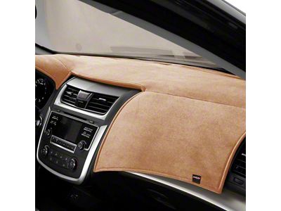 Covercraft VelourMat Custom Dash Cover; Caramel (15-22 Canyon w/o Forward Collision Alert or Center Dash Speaker)