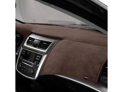 Covercraft VelourMat Custom Dash Cover; Cocoa (15-22 Canyon w/ Forward Collision Alert & Center Dash Speaker)