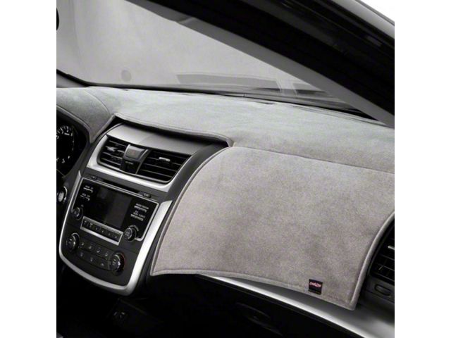 Covercraft VelourMat Custom Dash Cover; Grey (15-22 Canyon w/o Forward Collision Alert or Center Dash Speaker)