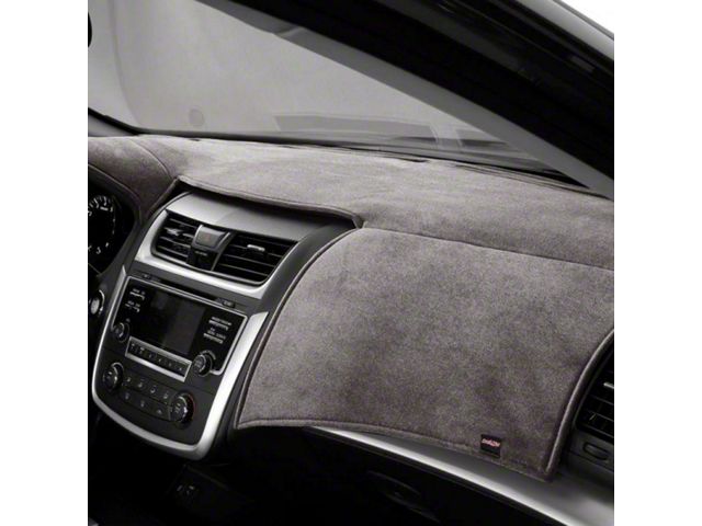 Covercraft VelourMat Custom Dash Cover; Smoke (15-22 Canyon w/ Forward Collision Alert)