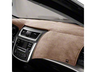 Covercraft VelourMat Custom Dash Cover; Taupe (15-22 Canyon w/ Forward Collision Alert & Center Dash Speaker)