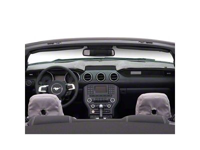 Covercraft VelourMat Custom Dash Cover; Cocoa (23-24 F-250 Super Duty w/o Heads Up Display, Excluding XL)
