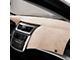 Covercraft VelourMat Custom Dash Cover; Beige (19-24 Sierra 1500 w/ 7-Inch Infotainment Screen, Forward Collision Alert & Heads Up Display)