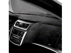 Covercraft VelourMat Custom Dash Cover; Black (14-18 Sierra 1500 w/o Forward Collision Alert)