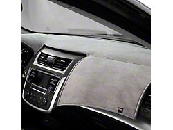 Covercraft VelourMat Custom Dash Cover; Grey (19-25 Sierra 1500 w/ 7-Inch Infotainment Screen & w/o Forward Collision Alert or Heads Up Display)