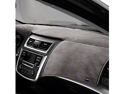 Covercraft VelourMat Custom Dash Cover; Smoke (07-13 Silverado 1500 w/ Upper and Lower Glove Boxes)