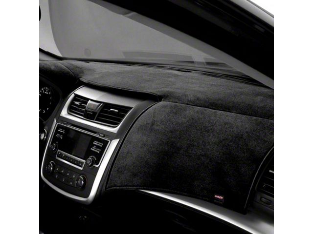 Covercraft VelourMat Custom Dash Cover; Black (07-14 Silverado 2500 HD w/ Upper and Lower Glove Boxes)