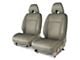 Covercraft Precision Fit Seat Covers Leatherette Custom Second Row Seat Cover; Light Gray (15-20 Yukon w/ Bucket Seats)